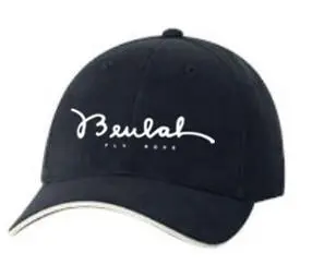 Beulah Cotton Navy Hat