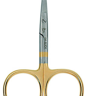 Dr. Slick All Purpose Scissor, 4″, Gold Loops, Straight or Curved- SAP4G/SAPC4G