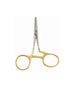 Dr. Slick Twisted Loop Clamp 4″, Gold Loops, Straight (STR) – C4GTW