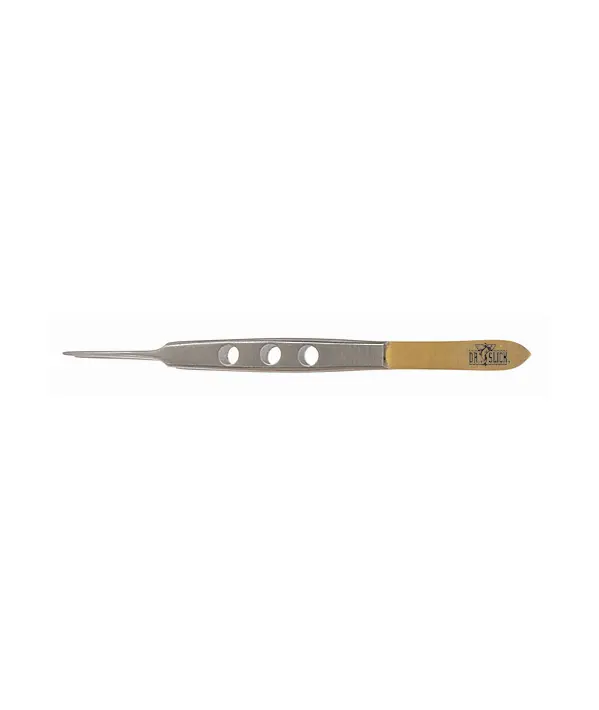 Dr. Slick Bishop Tweezer, 4″, Gold Satin, Straight or Curved – FB(C)4G - Image 2