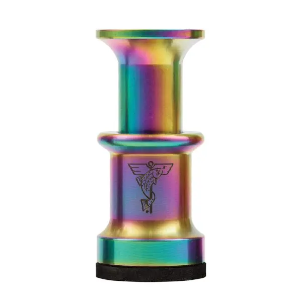 Dr. Slick Hair Stacker, (Medium) 2″, Prism Finish, w/Padded Base, Stainless Steel – HSM-PR