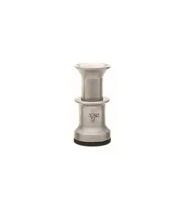 Dr. Slick Hair Stacker, (Medium) 2″, Satin, w/Padded Base, Stainless Steel – HSM-ST