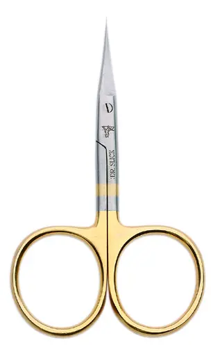 Dr. Slick All Purpose Scissor, 4″, Gold Loops, MicroTip, Straight – SAP4GMT