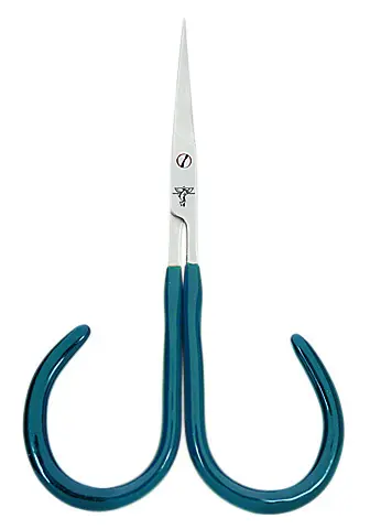Dr. Slick All Purpose Scissor, 4″, Adjustable Open Loops, Green PVC Handles, Straight – NFD636-SAP4OL