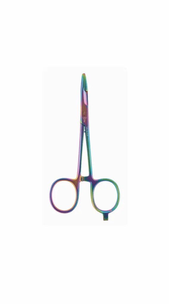 Dr. Slick Scissor Clamp, 5-1/2″, Prism Finish, Straight, 1/2 – SNH55PR