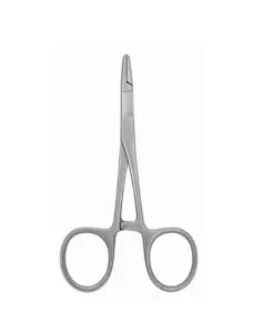 Dr. Slick ECO Scissor Clamp, 5-1/2″, Satin, Straight – E-SNH55
