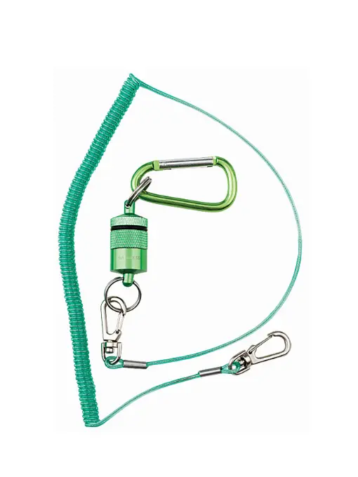 Dr. Slick Magnetic Net Keeper, Green, w/ Net Bungee Cord – NETMAG