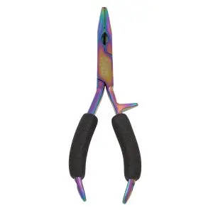 Dr. Slick Chain Nose Plier, 6″, Satin, w/Side Cutter, Foam Grips, Straight A -PCN6(PR)FX
