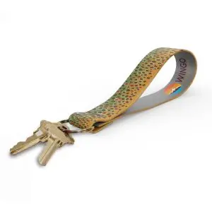 Wingo Key Fob Rainbow/Brown/Brook Trout 2022