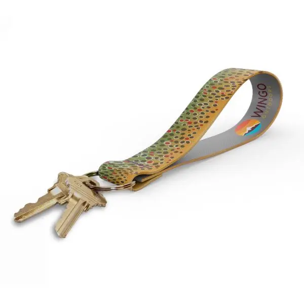 Wingo Key Fob Rainbow/Brown/Brook Trout 2022