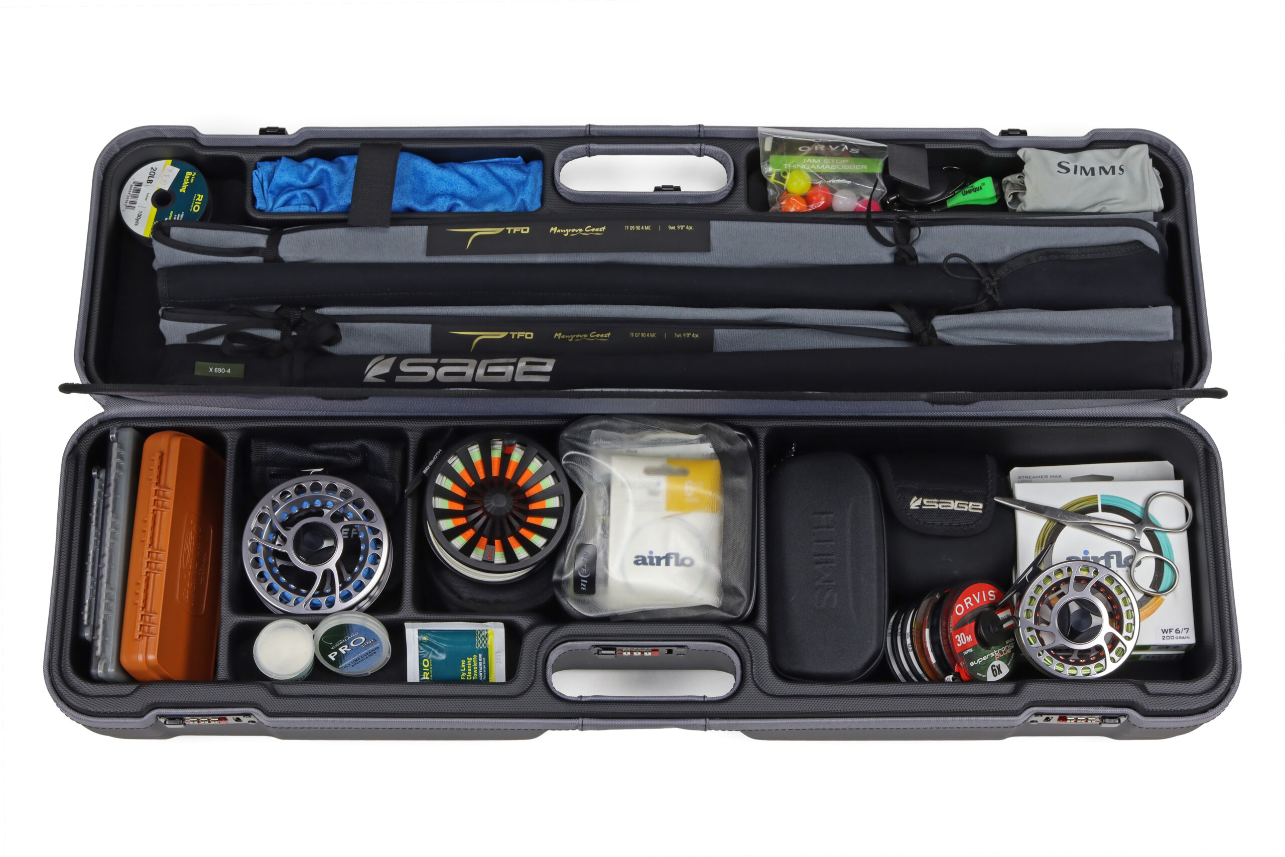 SeaRunCases Norfork Expedition Fly Fishing Rod & Reel Travel Case