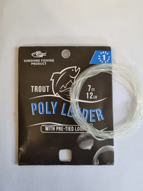Sunshine Trout Salmon Clear Intermediate Poly Leaders