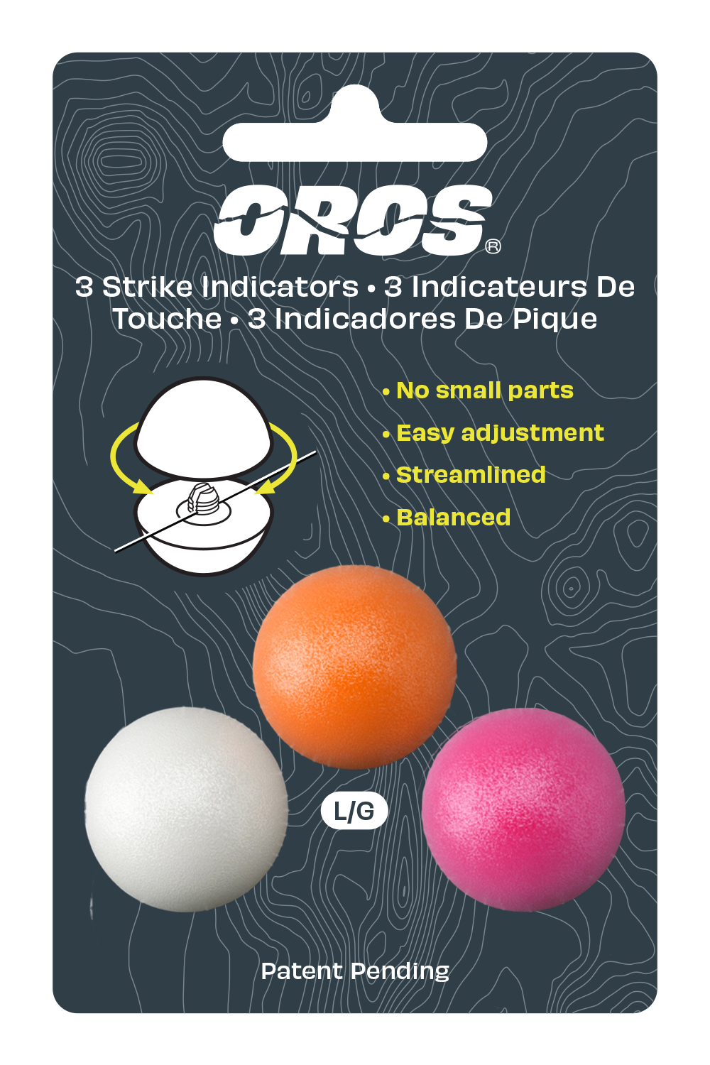 Oros Strike Indicator 3 pack - Tight Lines Fly Fishing Co.