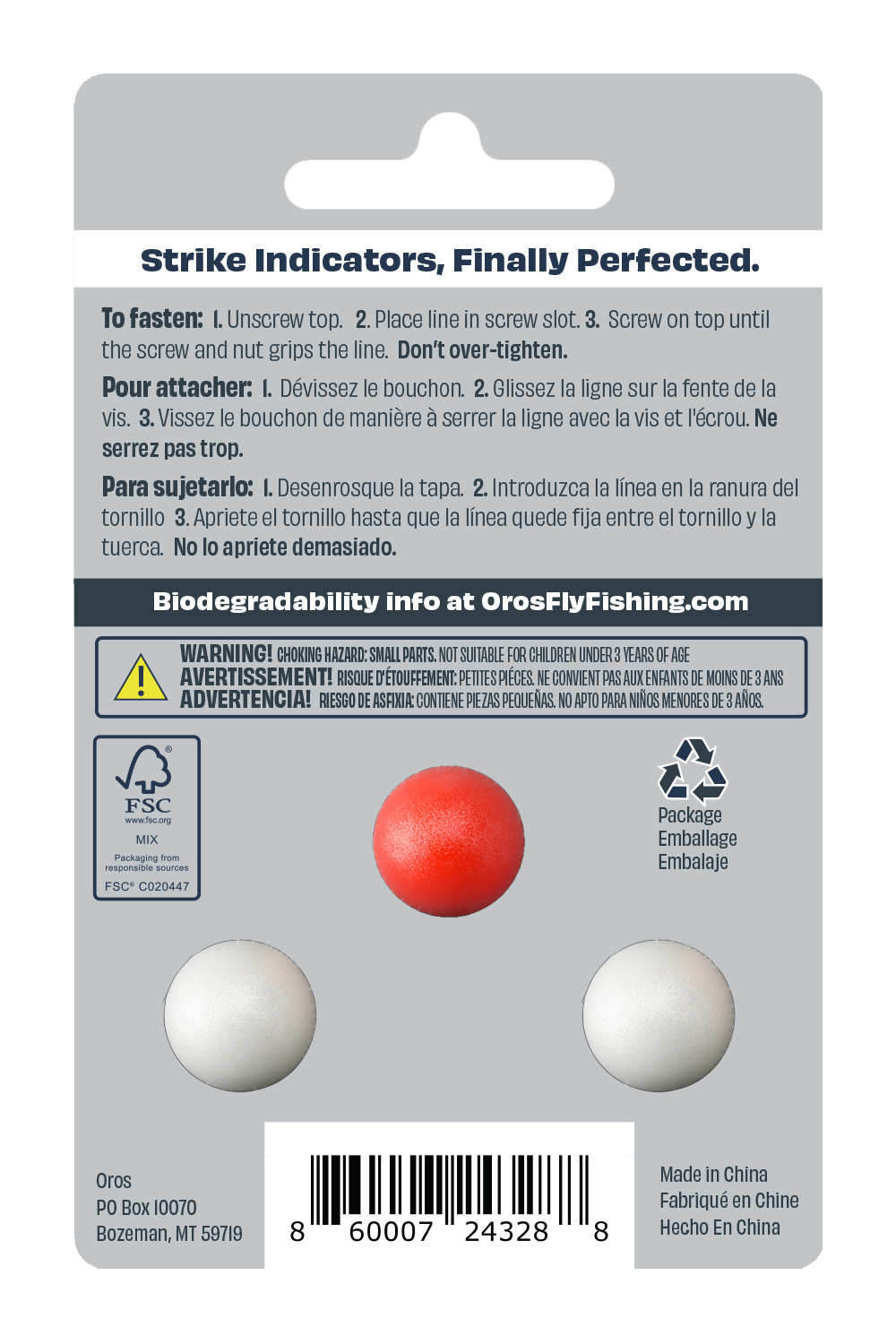 Oros Strike Indicator 3 on card – NFD
