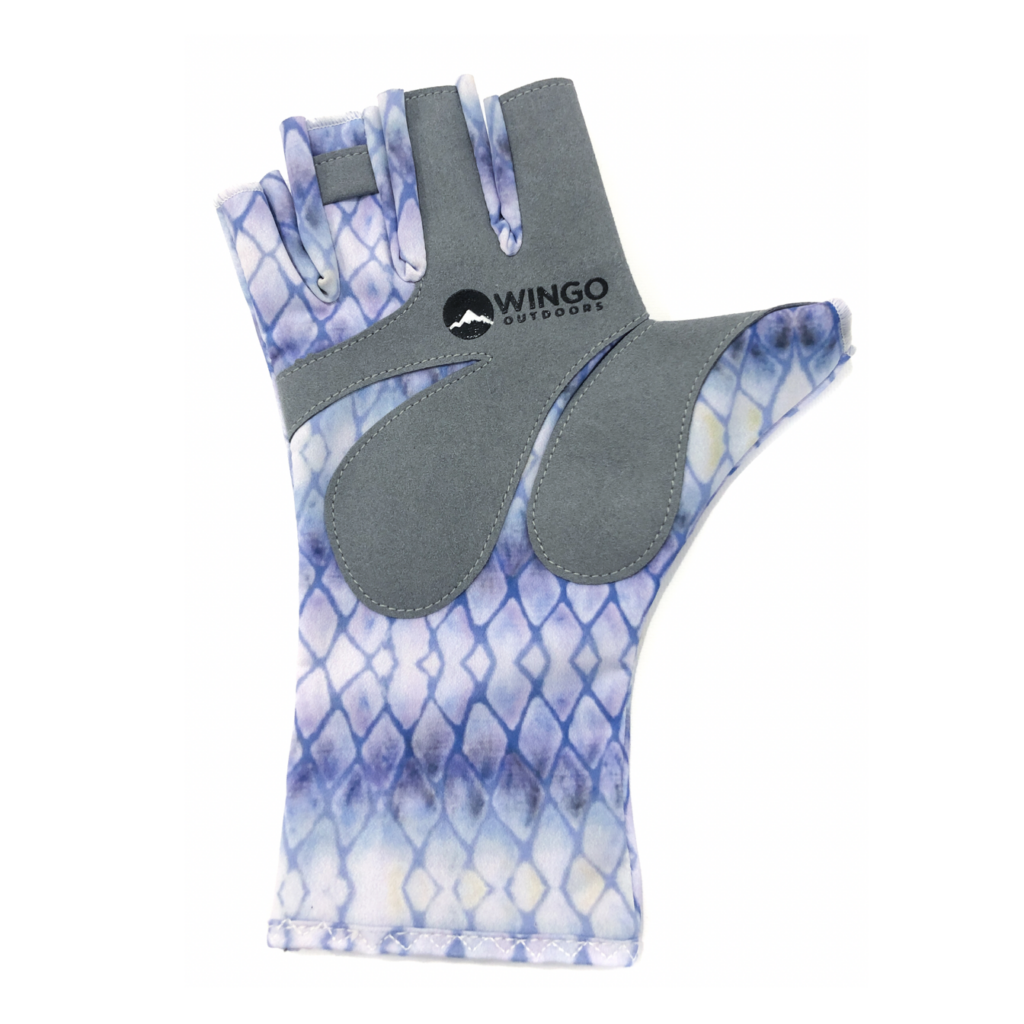 Fish Skin Casting Gloves Saltwater NFD