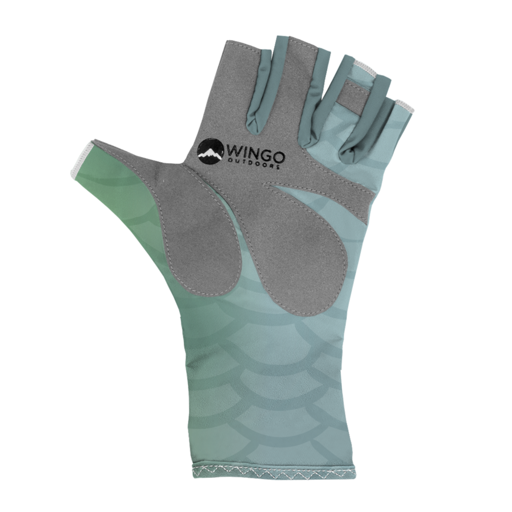 Wingo Fish skin Casting Gloves Saltwater 2022 NFD