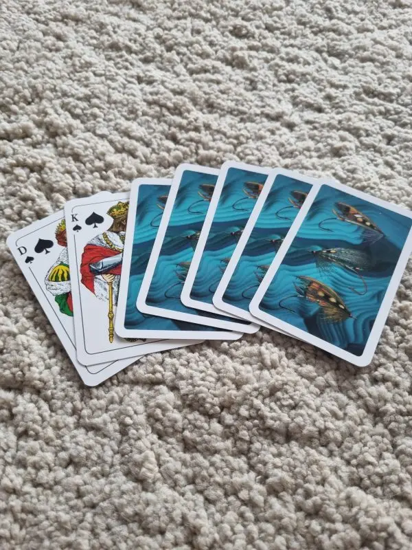 NFD Playing Cards Classic Salmon Flies by Mikael Jenei