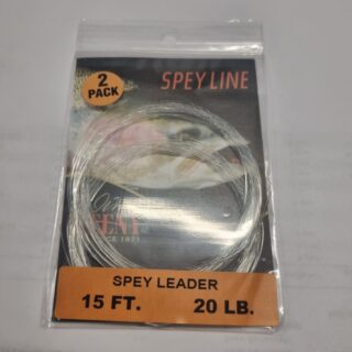 Teeny Spey Tapered Leader 2-pack 15ft
