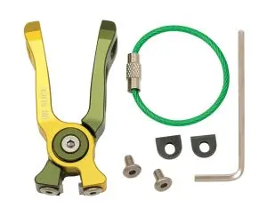 Dr. Slick Cyclone Nipper NATC / NATCO Gold and Green Aluminum Frame