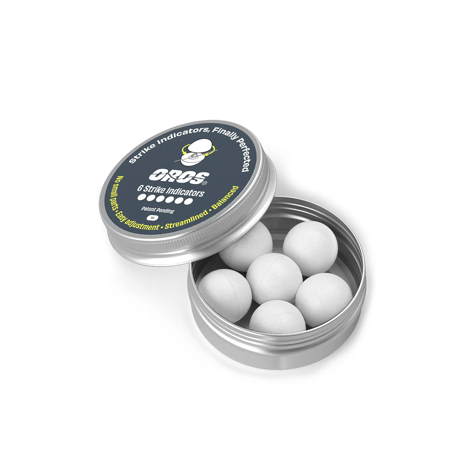 Oros Strike Indicators, 6pcs in Aluminium Jar - Image 6