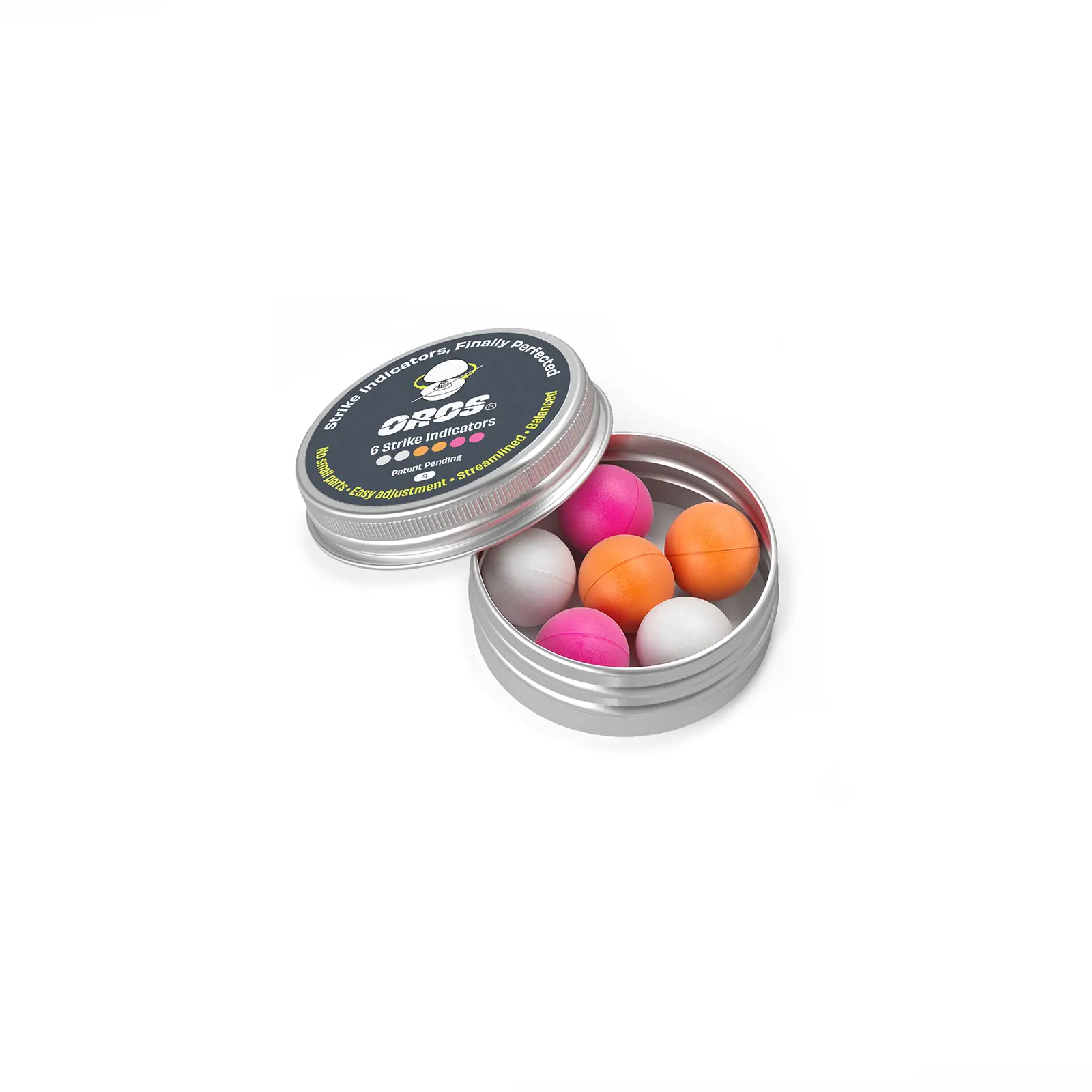 Oros Strike Indicators, 6pcs in Aluminium Jar - Image 9