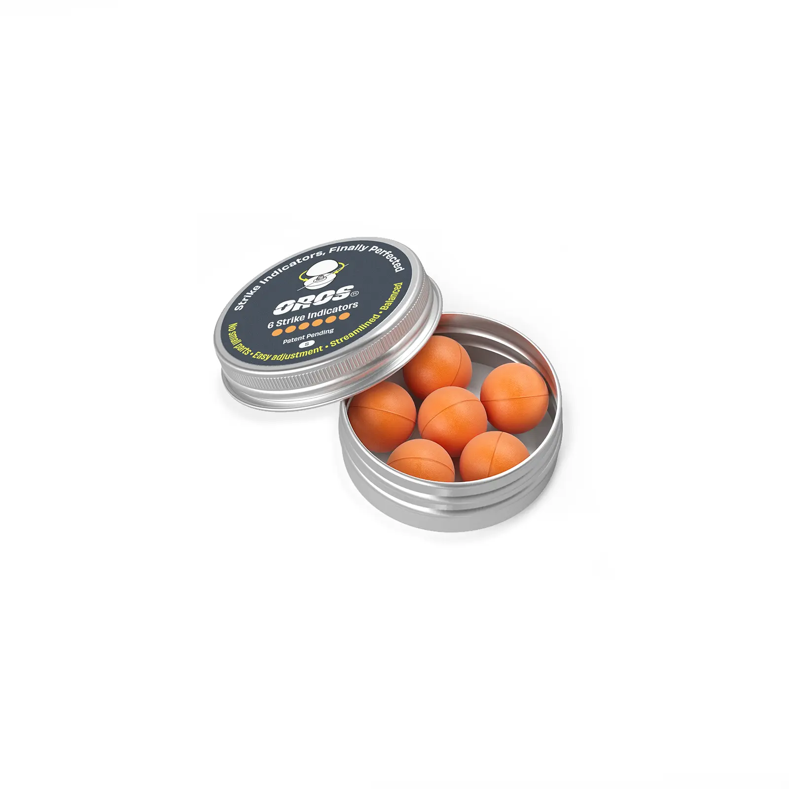 Oros Strike Indicators, 6pcs in Aluminium Jar - Image 10
