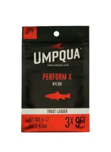 Umpqua Perform X Trout 10ft Leader 3-pack