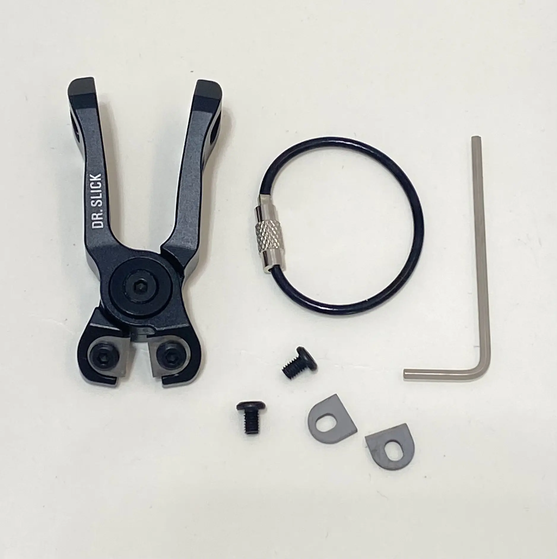Dr. Slick Cyclone Nipper NATCB / NATCOB Black Aluminum Frame