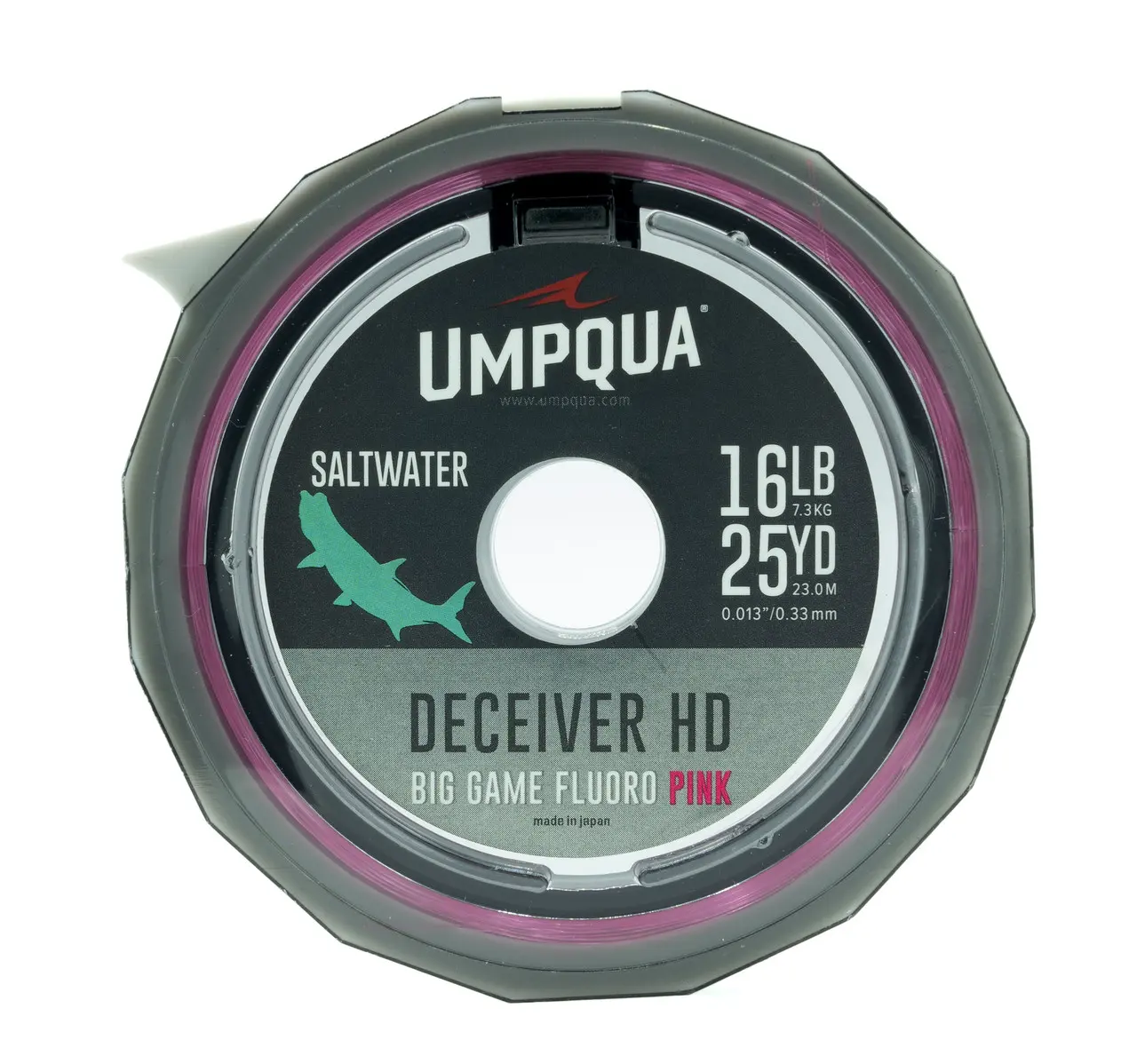 Umpqua Deceiver HD Big Game Fluorocarbon Tippet Pink 25yds