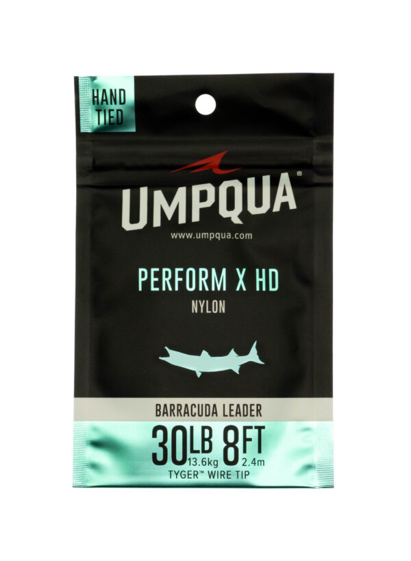 Umpqua Perform X HD BARRACUDA Leader w/Tyger Wire Tip