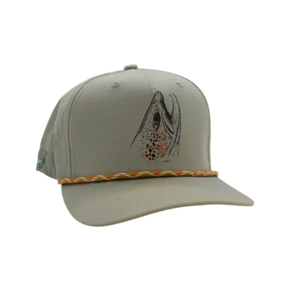 RepYourWater Hat, 5 Panel, Rising Brown
