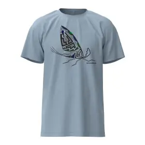 RepYourWater T-Shirt, Short Sleeve, Pueblo Pottery Mayfly
