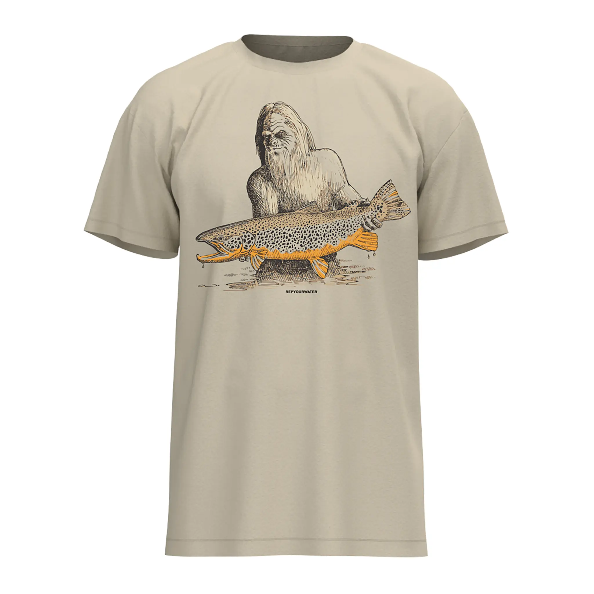RepYourWater T-Shirt, Short Sleeve, Hero Squatch