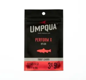 Umpqua Perform X Trout Leader 1-pack 9ft
