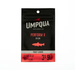 Umpqua Perform X Trout Leader 1-pack 9ft