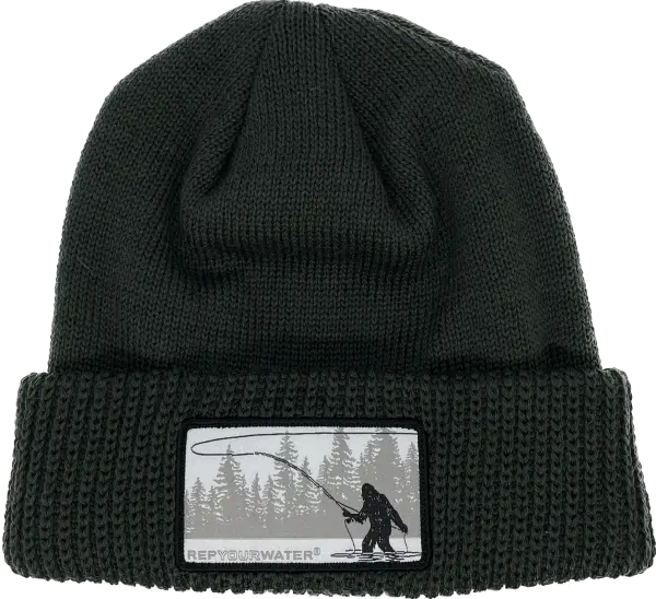 RepYourWater Knit Hat Tight Loops Squatch