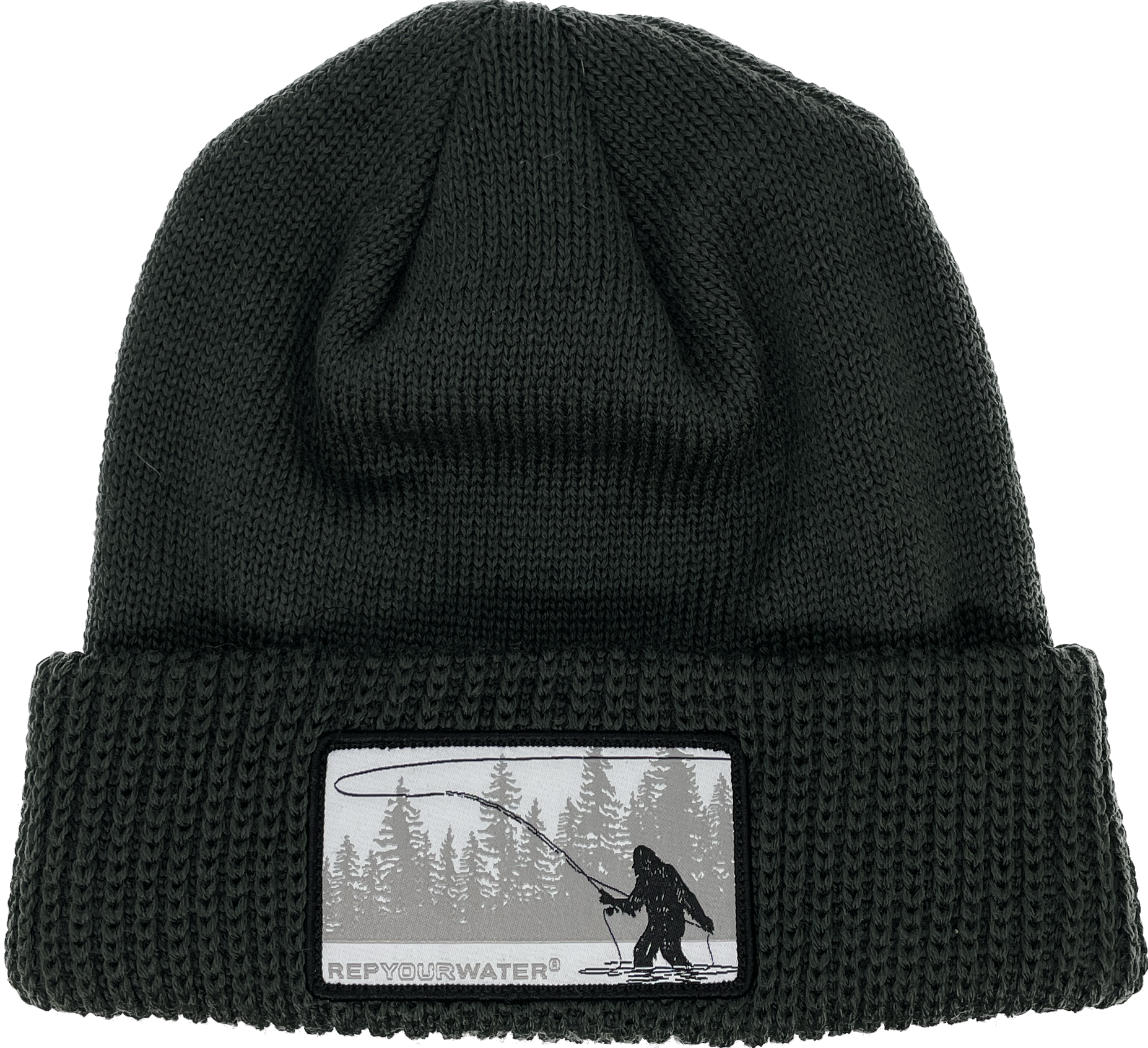 RepYourWater Knit Hat Tight Loops Squatch