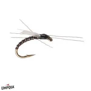 Umpqua Fly 1 O’clock Midge Gonzales Black