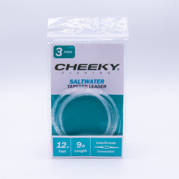 Cheeky Saltwater Leader 3-Pack, 9ft