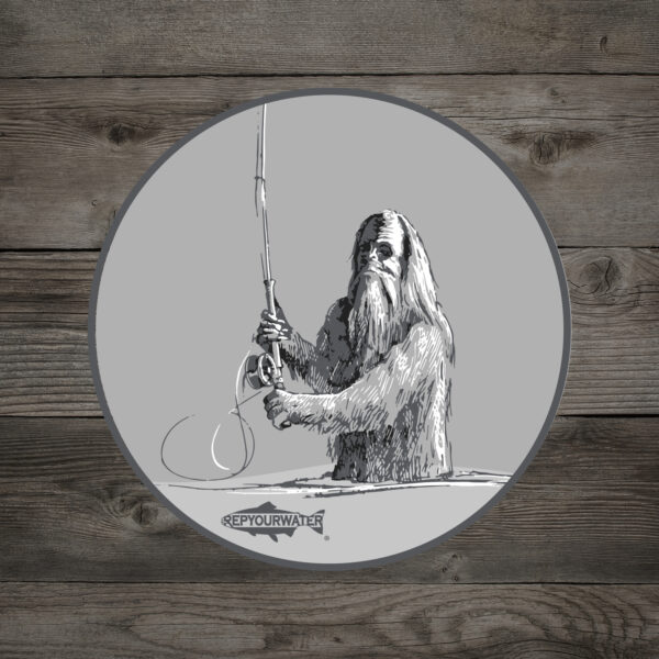 RepYourWater Sticker, Swing Squatch Repeat