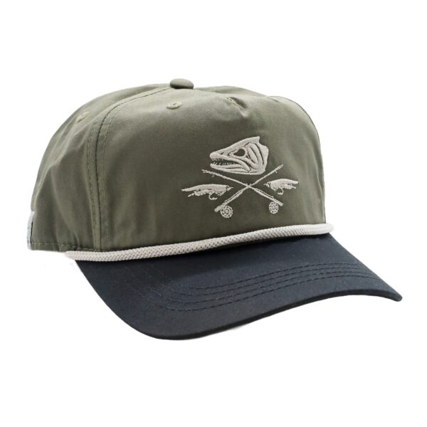 RepYourWater Hat, 5 Panel Unstructured, Jolly Trouter