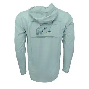 RepYourWater Hooded Sun Shirt, Flolite, Flats Permit