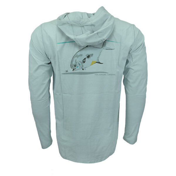 RepYourWater Hooded Sun Shirt, Flolite, Flats Permit