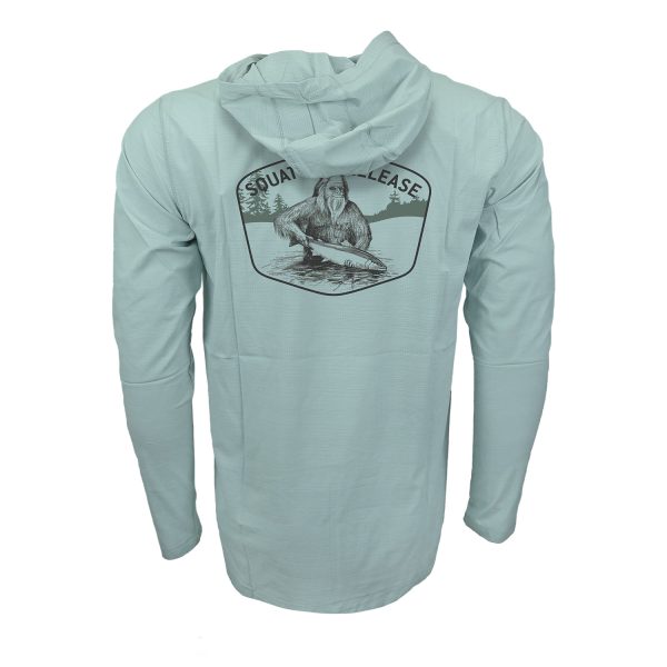 RepYourWater Hooded Sun Shirt, Flolite, Squatch and Release Badge