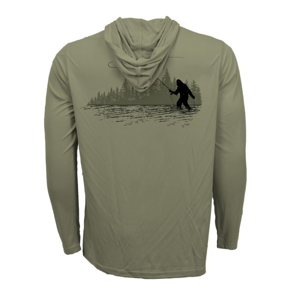 RepYourWater Hooded Sun Shirt, ECO50, Tight Loops Squatch