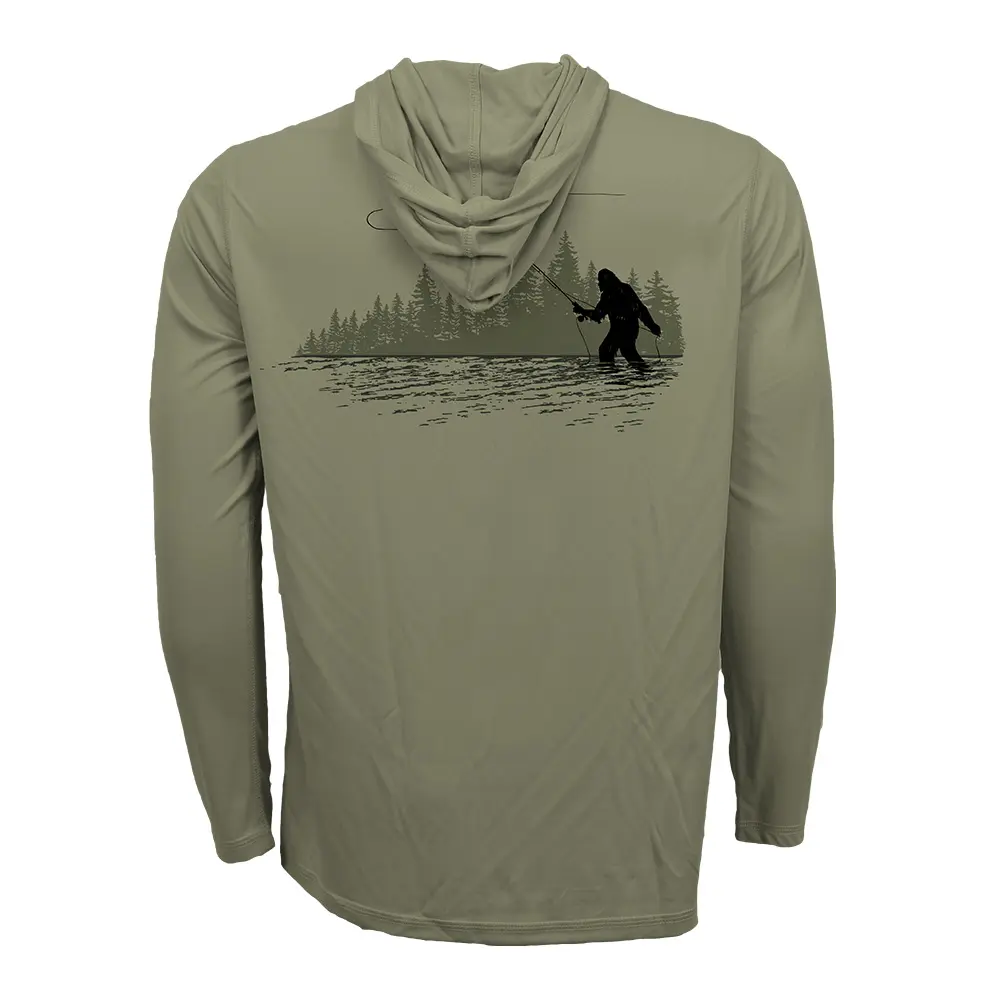 RepYourWater Hooded Sun Shirt, ECO50, Tight Loops Squatch