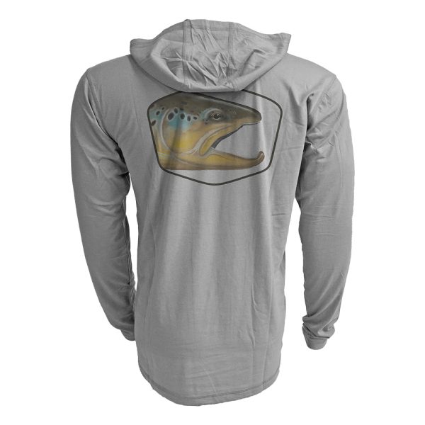 RepYourWater Sun Shirt, Merino Breeze, Trutta Portrait