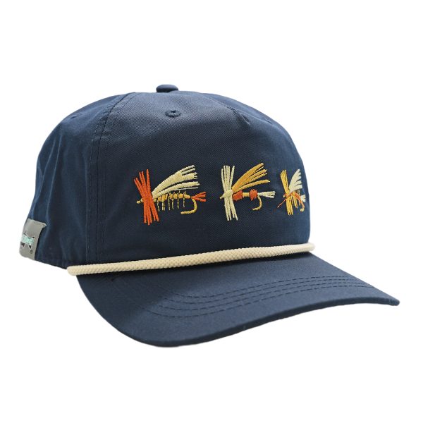 RepYourWater Hat, Retro Flies Unstructured