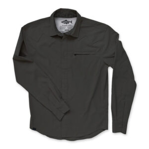 RepYourWater Long Sleeve Buttondown Shirt, Wellfleet, Volcanic Sand