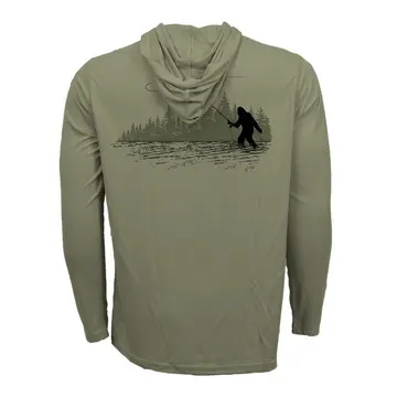 RepYourWater Hooded Sun Shirt, ECO50, Tight Loops Squatch